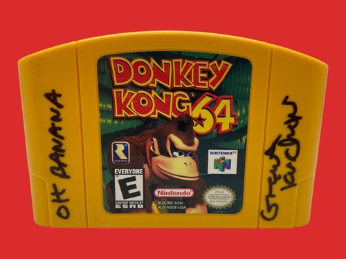 Grant kirkhope signed n64 - kirkhope,
