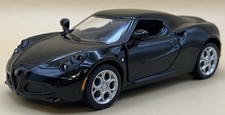 Kinsmart Rare 1:32 Alfa Romeo 4C - Black