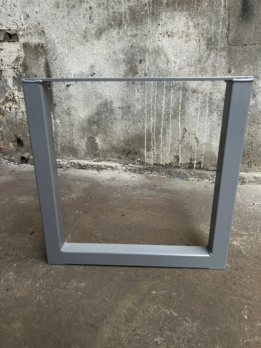Grey silver table leg heavy - grey,