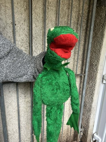 Vintage kermit the frog plush - vintage,