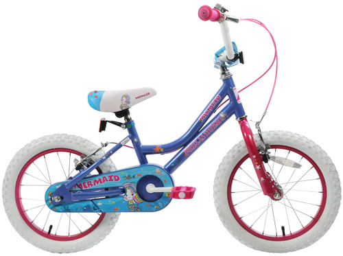 Kids girls bike - mermaid, 16"