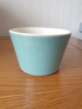 Denby sugar bowl. Green.