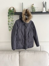 Coat Dark Grey Coat  Parka