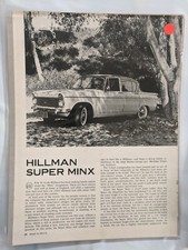 Hillman Super minx Hillman