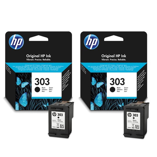 Original 303 black ink - hp,