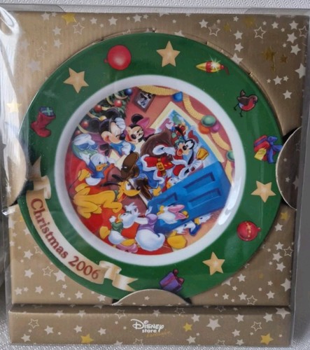 Disney christmas plate - christmas, 8.3"