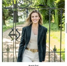 Zara Trinny Velvet Sage Size