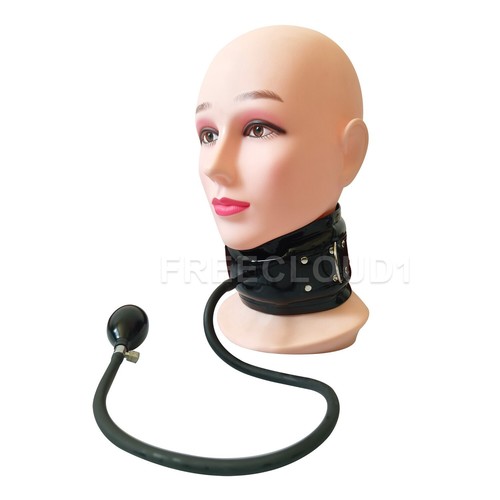 Latex neck corset collar - neck,