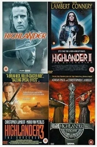 Highlander quadrilogy part - highlander,