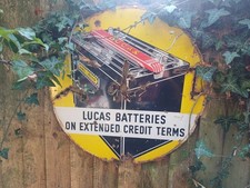 Original Enamel Sign