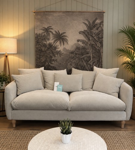 Loaf velvet podge sofa - podge,