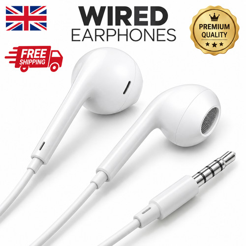5mm wired earphones - 3.5mm, mic
