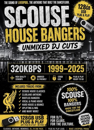 Scouse house bangers unmixed - house,