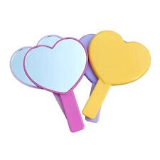Handheld Mirror Heart Shaped