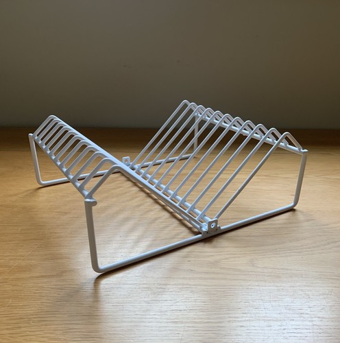 Plate rack holder white - rack, with