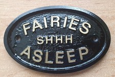 FAIRIES ASLEEP - HOUSE DOOR