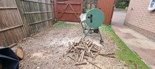 Log Sawbench with tilting