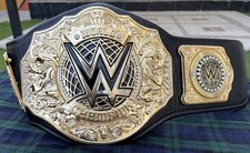 New World Heavyweight Championship Belt Adult Size Replica 6mm diecast wrestling
