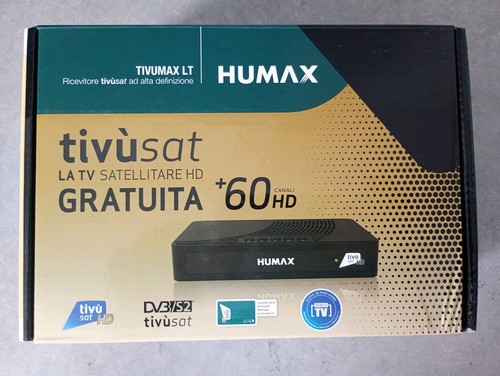 Humax hd3801s2 tivumax - tivumax, italian