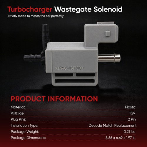 Gray turbo solenoid - turbo, fit