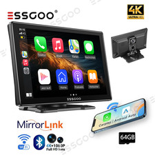 9" Mirror Dash Cam Front and