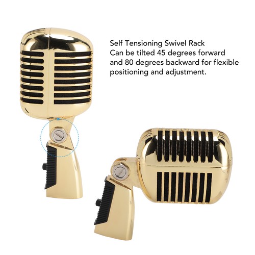 Retro microphone self - microphone,