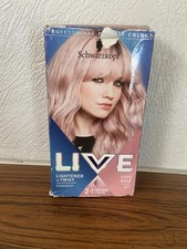 Schwarzkopf Live 2-in-1 Pink Permanent Hair Dye Lightening Twist Cool Rose 101
