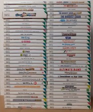 61 Job Lot Nintendo Wii Game