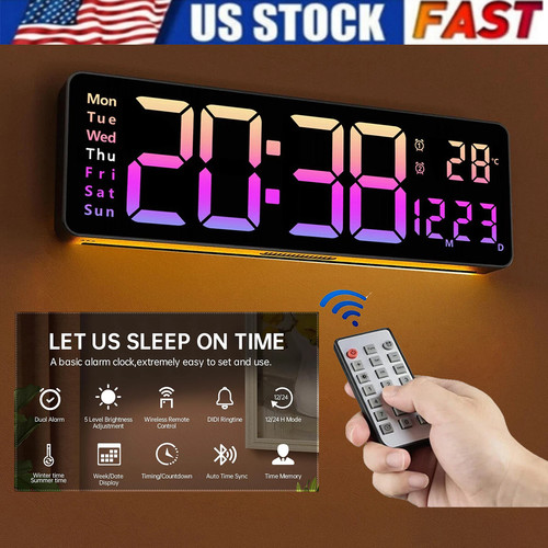 16inch big digital led clock - big,