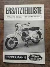 9.5 Jawa Neckermann Parts List
