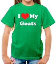 I Love My Goats - Kids T-Shirt