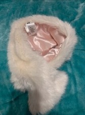 H&M Faux Fur Shrug Length 33" Approx 2-3 Years 