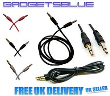 Fetal Doppler Gold Recording Cable 3.5mm to 3.5mm Jack Audio Cable ipod Aux