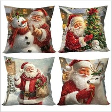4 Pack Christmas Pillow