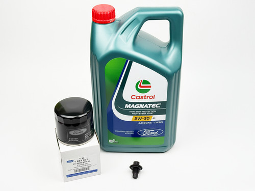 Genuine oil filter - oil, castrol