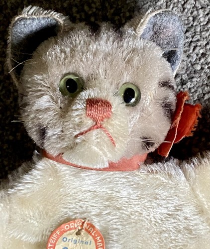 Antique steiff kitten kitty - steiff,