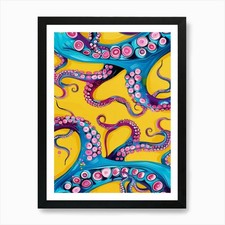 Octopus Tentacles Art Print