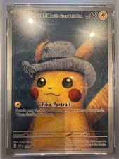 Scarlet & Violet SVP 085 Promo Pikachu With Grey Felt Hat Van Gogh Raw Unsealed
