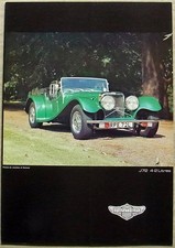 PANTHER J72 4.2 LITRE & V12 5.3 LITRE Car Sales Brochure 1973