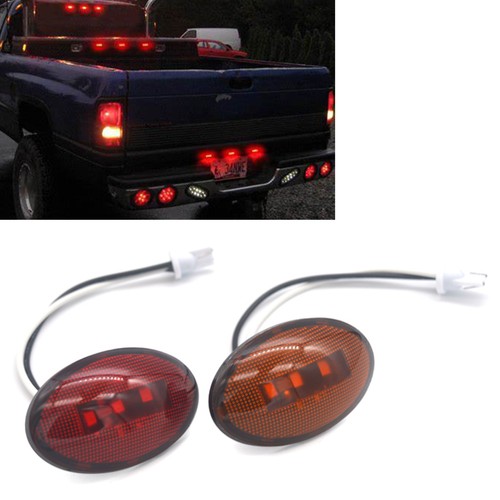 Led oval side - side, light