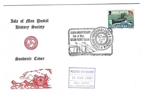 Isle man 1980 anniversary - of,