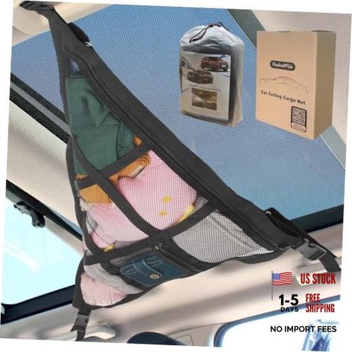 Car ceiling cargo net for - cargo,