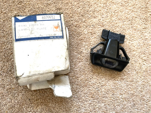 Ford genuine rear number plate - genuine,