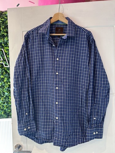 Tattersall london shirt black - tattersall,