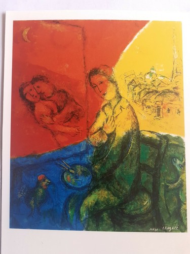 Art postcard marc - , "
