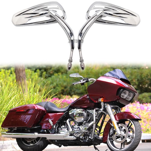 Chrome motorcycle rear view - rear,