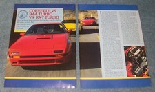 1986 Chevy Corvette vs. 944