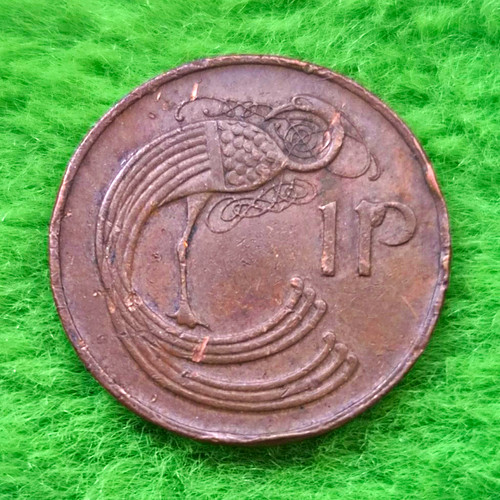1981 ireland éire coin - 1981,