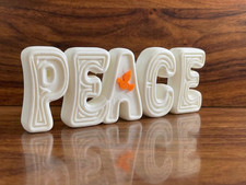 "PEACE" Word Art Sign with