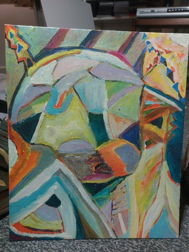 Original painting canvas - painting, on